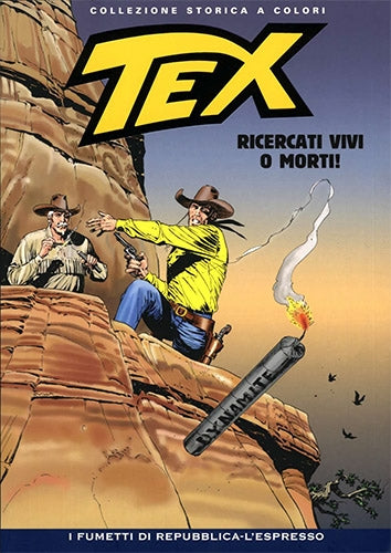 TEX REPUBBLICA collezione storica a colori da nr 240 a 256
