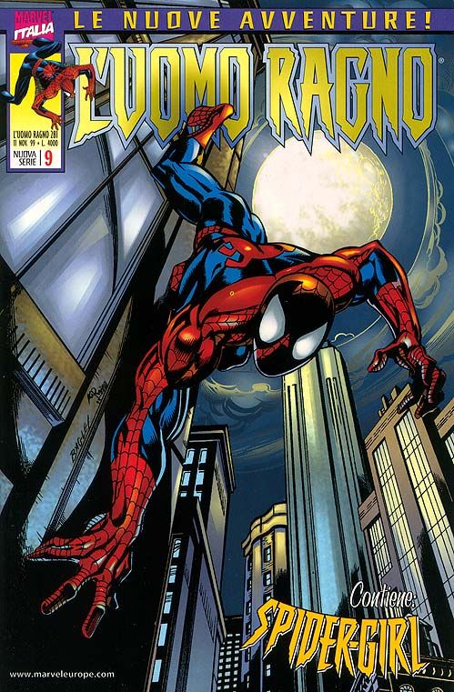 Fumetto L'Uomo Ragno Spider-man dal nr 160 al 299