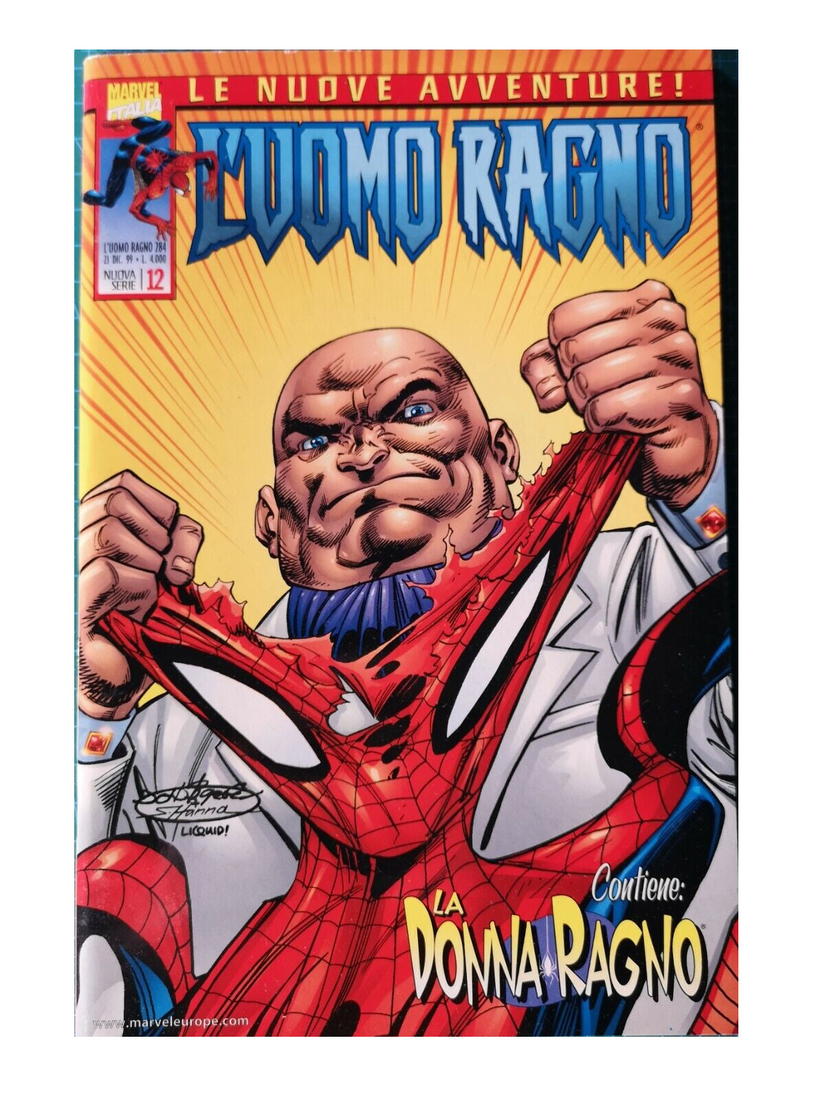 Fumetto L'Uomo Ragno Spider-man dal nr 160 al 299