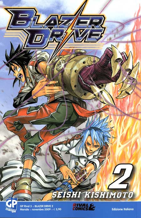 Manga: BLAZER DRIVE vol. da 1 a 6 - Seishi Kishimoto