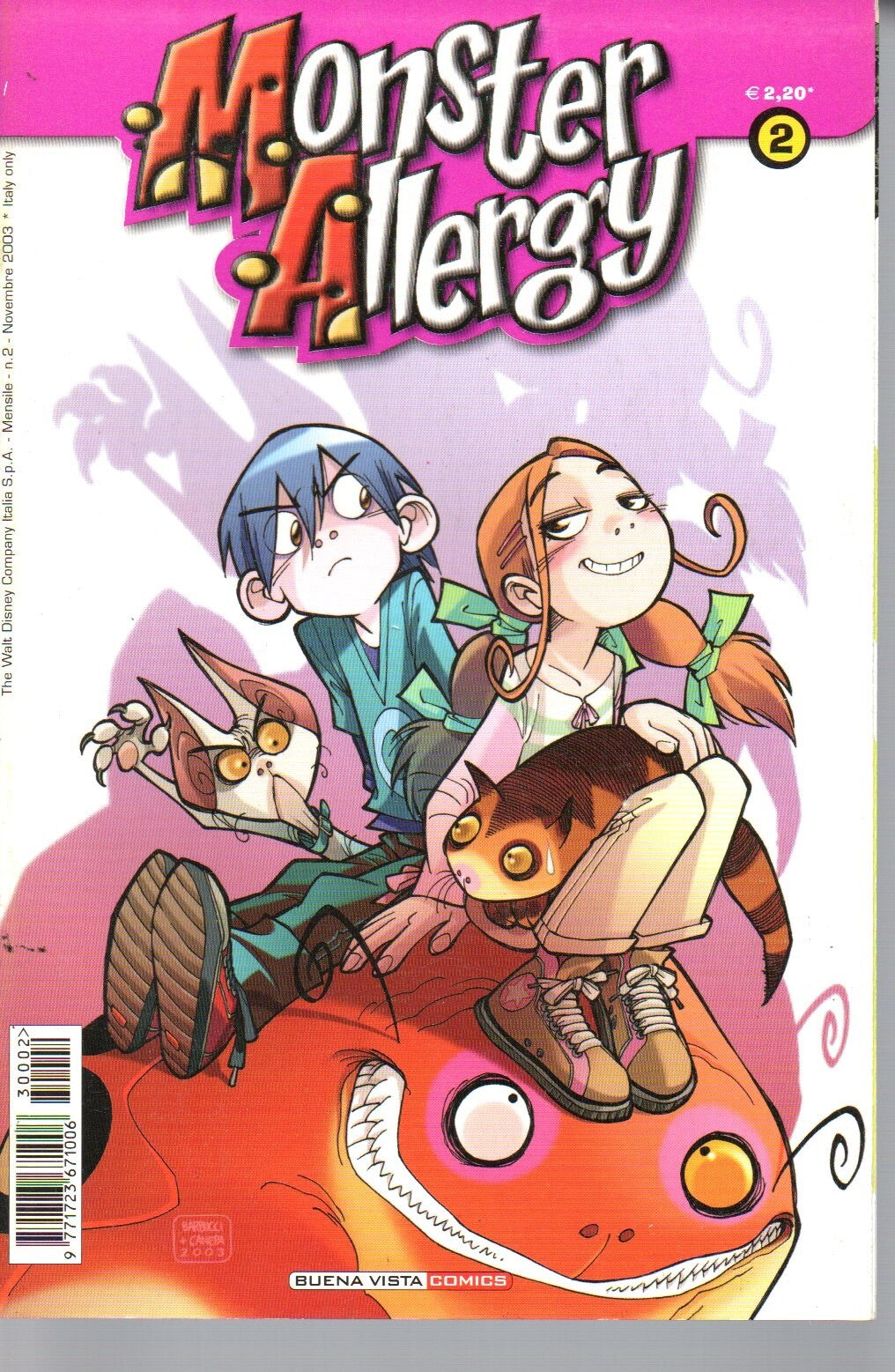 Fumetto: MONSTER ALLERGY da 1 a 8