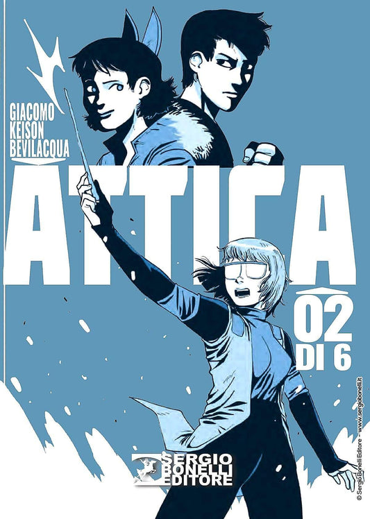 Fumetto ATTICA - Giacomo Keison Bevilacqua vol. da 2 a 6