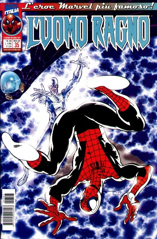 Fumetto L'Uomo Ragno Spider-man dal nr 300 al 379