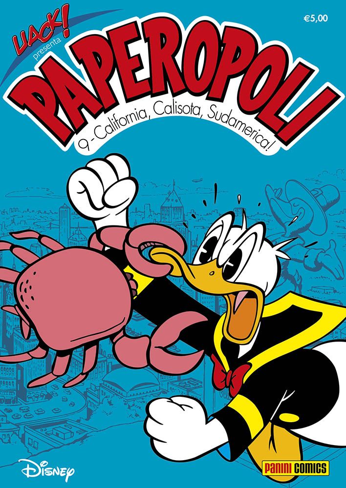 Uack presenta: PAPEROPOLI vol da 26 a 34 fumetti Disney