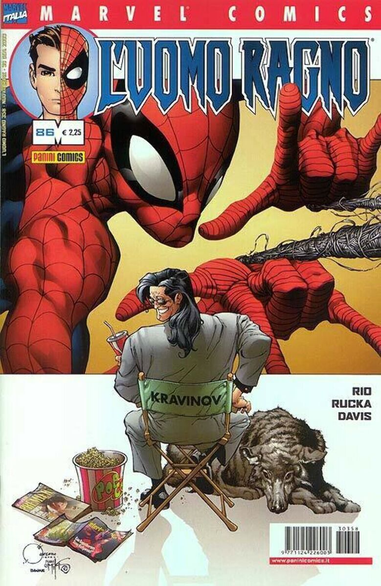 Fumetto L'Uomo Ragno Spider-man dal nr 300 al 379