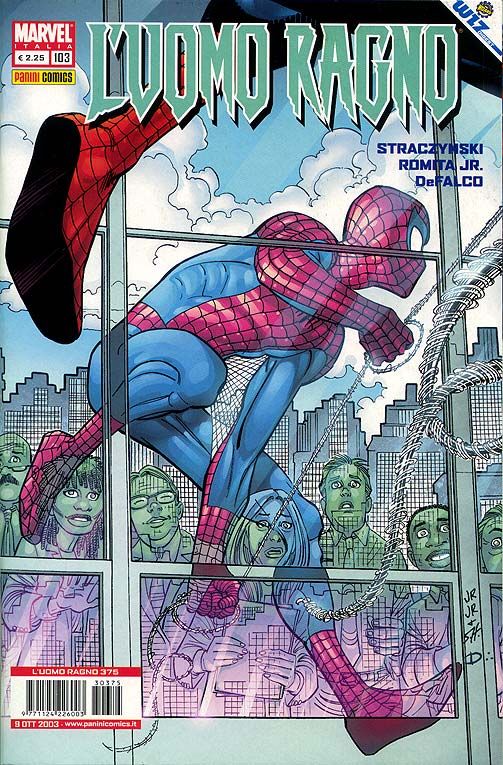 Fumetto L'Uomo Ragno Spider-man dal nr 300 al 379