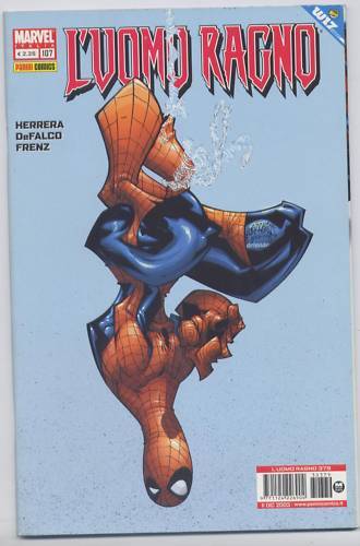 Fumetto L'Uomo Ragno Spider-man dal nr 300 al 379