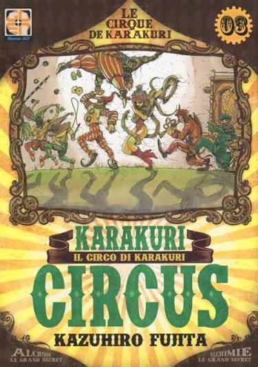Manga: KARAKURI CIRCUS vol. da 3 a 42 - Kazuhiro Fujita