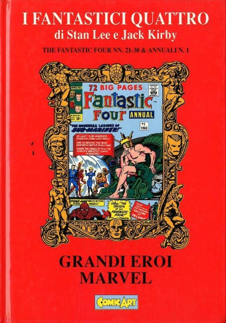 I FANTASTICI QUATTRO di Stan Lee e Jack Kirby nn. 21-30 - Grandi eroi Marvel