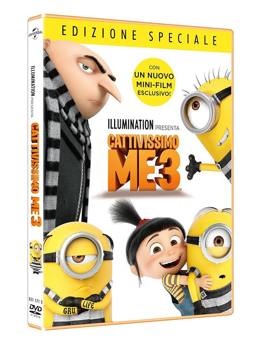 Dvd Cattivissimo me 3 edizione speciale