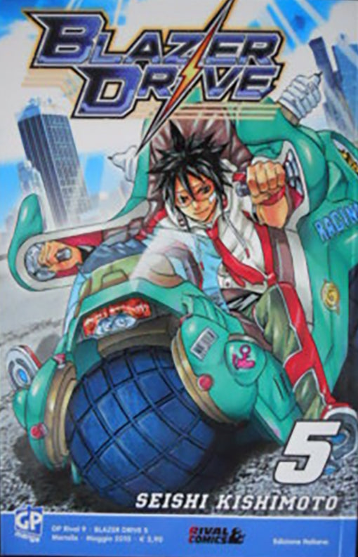 Manga: BLAZER DRIVE vol. da 1 a 6 - Seishi Kishimoto