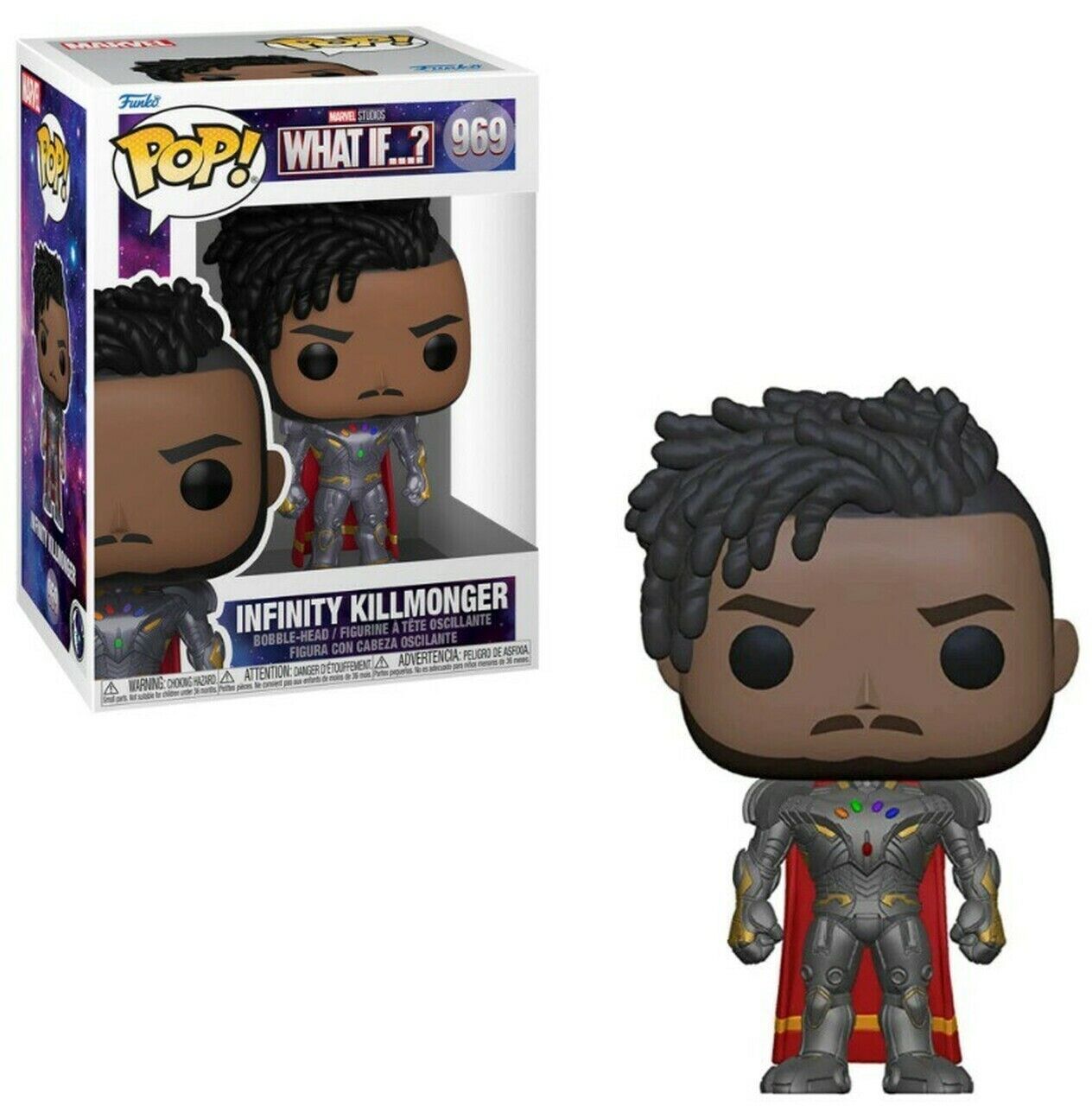 Funko Pop! Marvel What if ? 969 - Infinity Killmonger