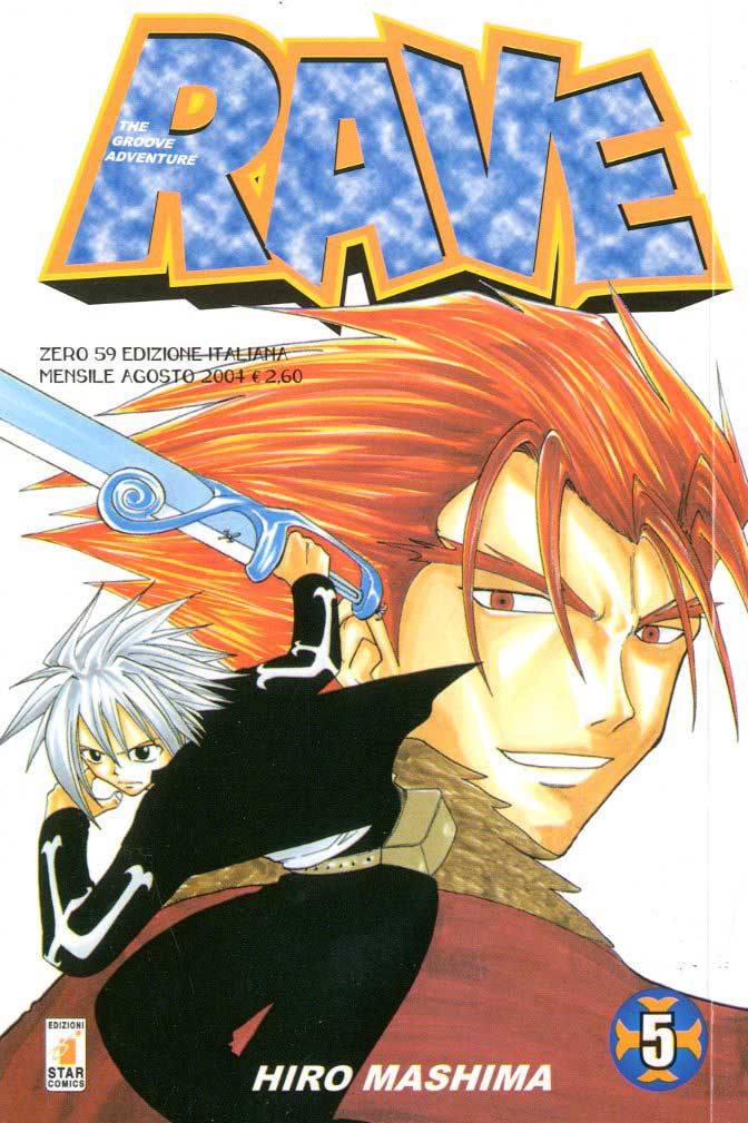 Manga: RAVE the groove adventure vol. da 3 a 11