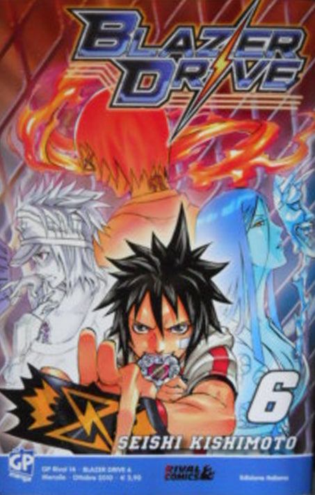 Manga: BLAZER DRIVE vol. da 1 a 6 - Seishi Kishimoto