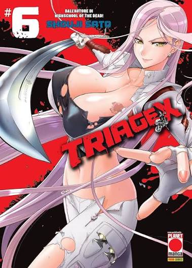 Manga: TRIAGE X vol. 6 e 8