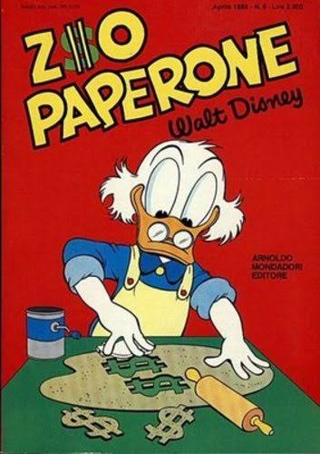 Zio Paperone volumi anni '80 dal numero 1 al numero 11