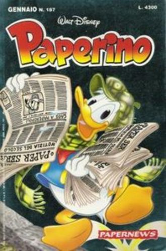 Fumetto Disney: PAPERINO - vol. da 180b a 222