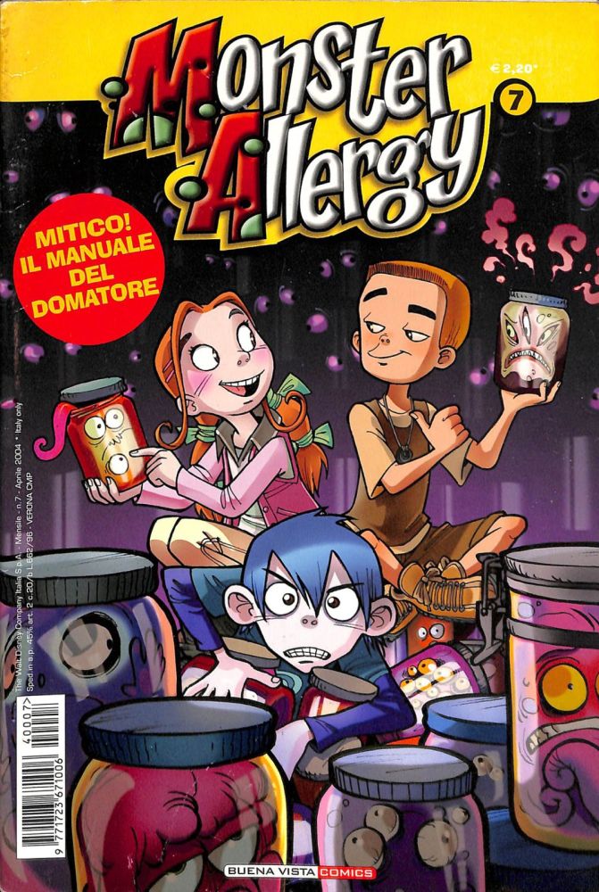 Fumetto: MONSTER ALLERGY da 1 a 8