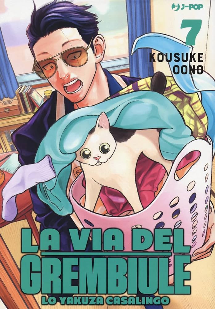 Manga: LA VIA DEL GREMBIULE lo Yakuza casalingo vol. 6 e 7 - Kousuke Oono