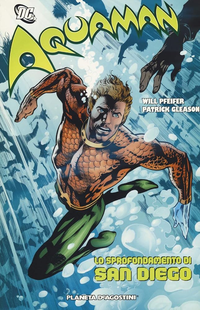 Lo sprofondamento di San Diego. Aquaman cover image