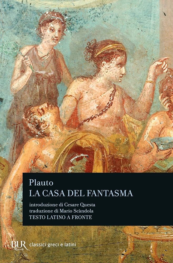 La casa del fantasma. Testo latino a fronte cover image