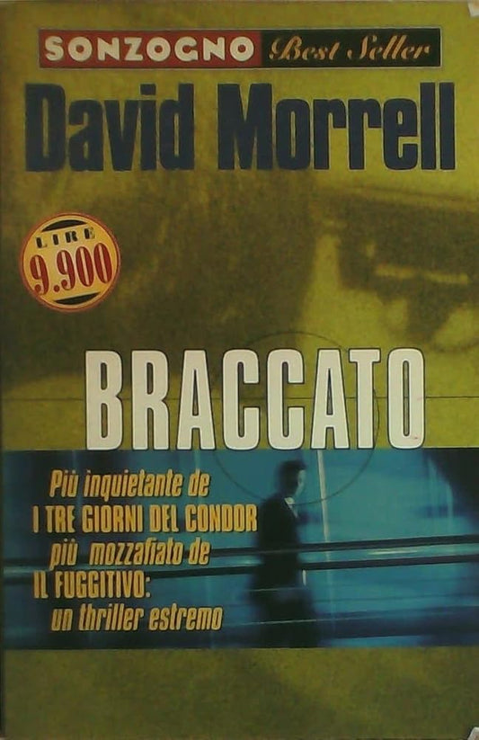 David Morrell - Braccato - Sonzogno Best Seller 1998 cover image