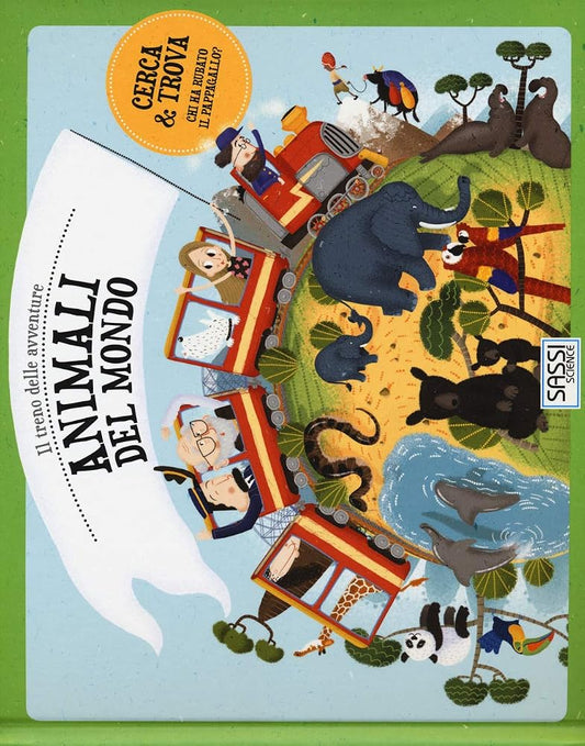 Animali dal mondo. Il treno delle avventure cover image