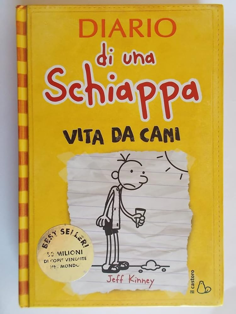 Diario di una schiappa. Vita da cani ; Italian edition of 'Diary of a Wimpy Kid, Book 4 - Dog Days ' cover image