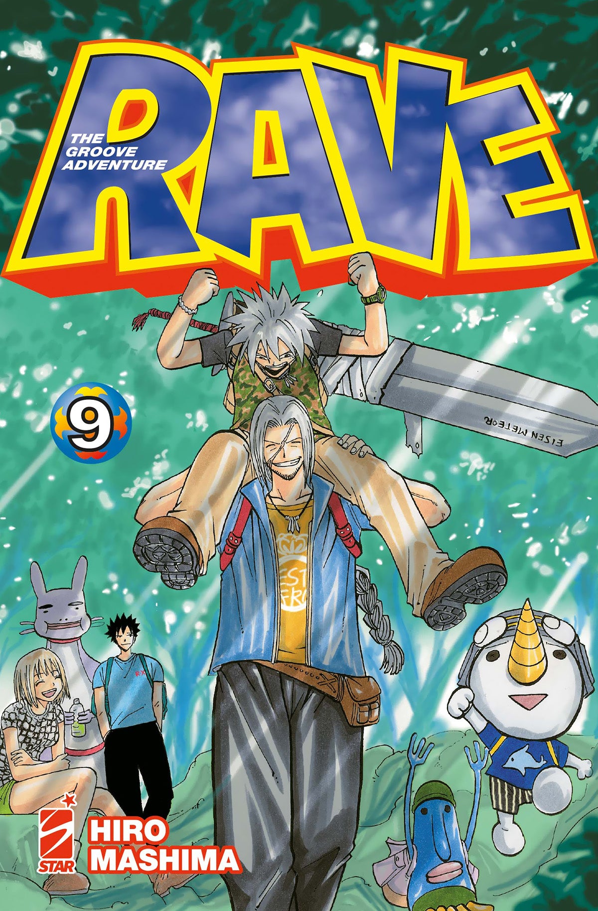 Manga: RAVE the groove adventure vol. da 3 a 11