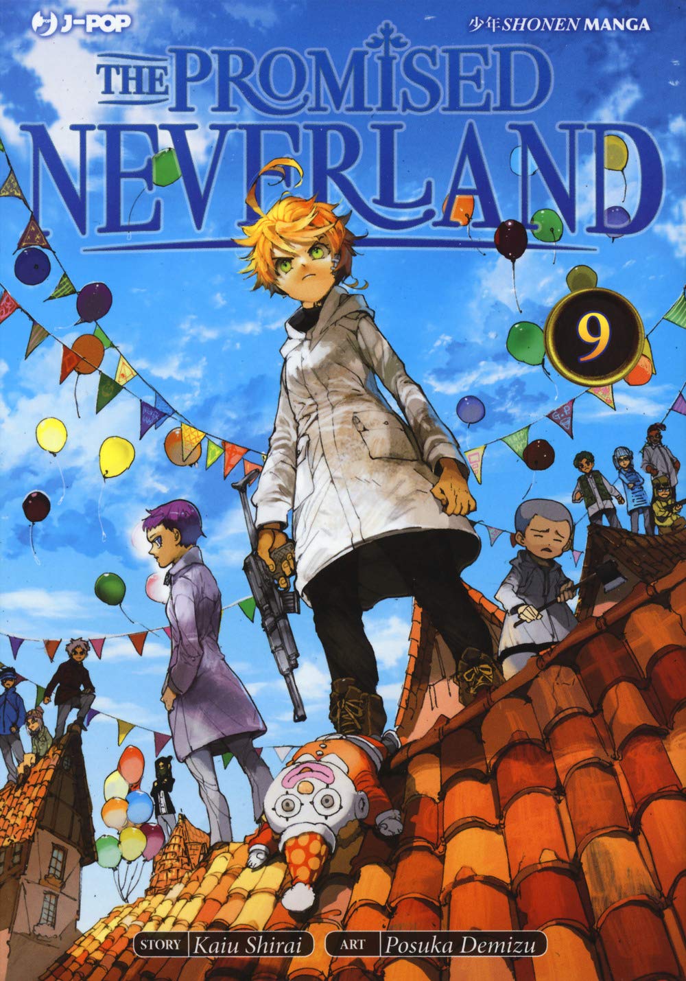 Manga THE PROMISED NEVERLAND vol. da 6 a 10