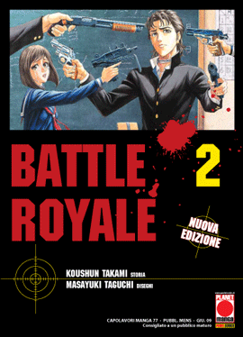Manga Battle Royale nr 2 nr 3