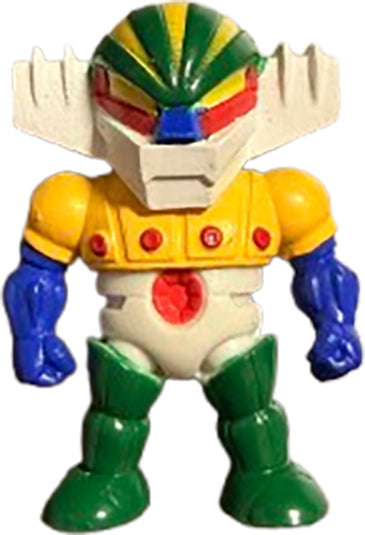 Mini robot vintage da collezione stile Super Deformed (SD) - Jeeg Robot D'Acciaio
