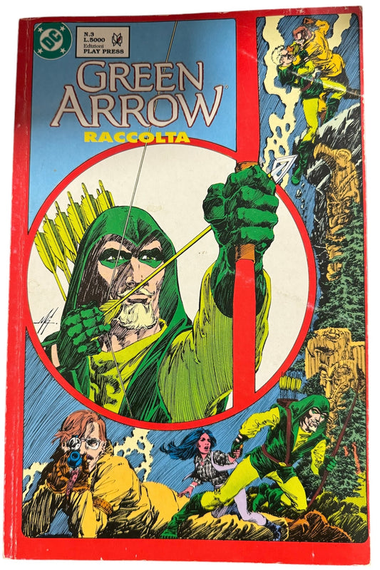 Fumetto: GREEN ARROW raccolta nr. 3 - 4 - 5 anno 1990