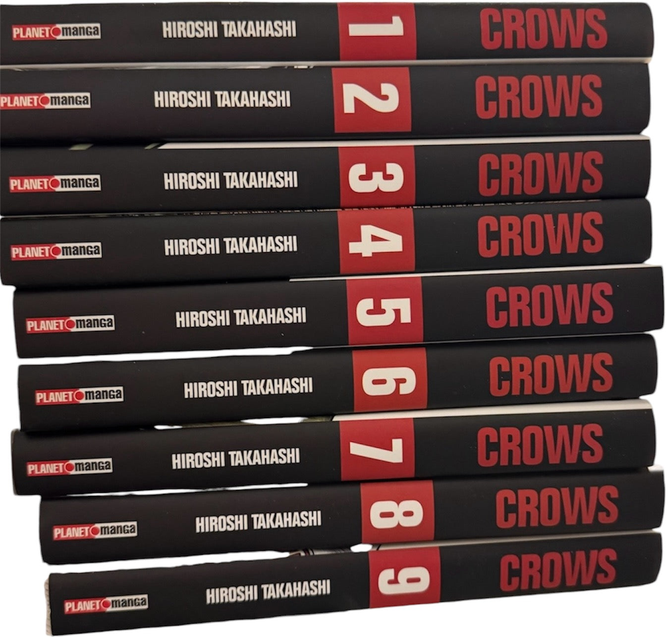 COLLEZIONE COMPLETA MANGA: Crows - 9 volumi