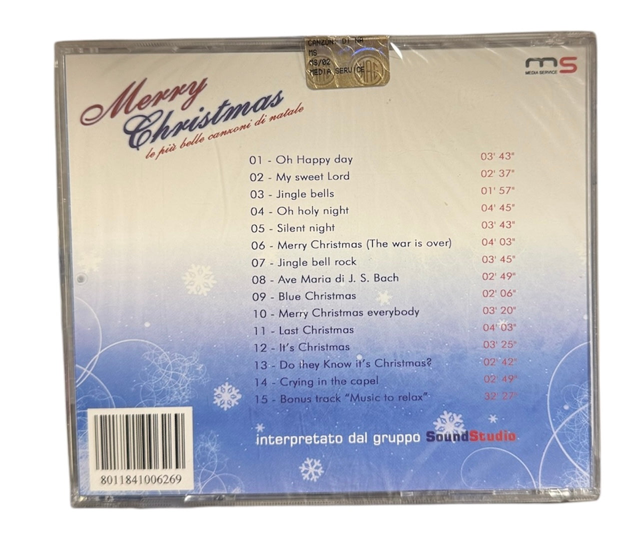 CD di NATALE Merry Christmas le più belle canzoni di Natale