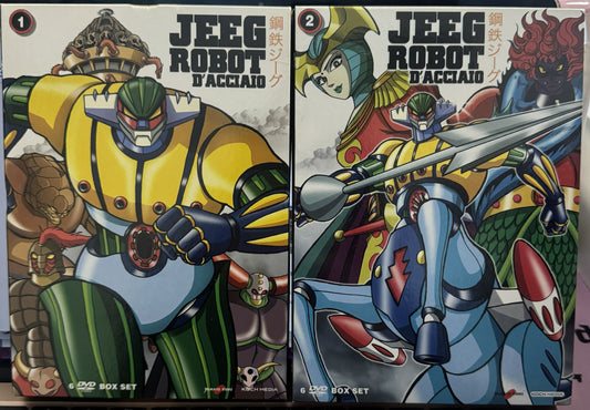 Cofanetti serie completa JEEG ROBOT D'ACCIAIO