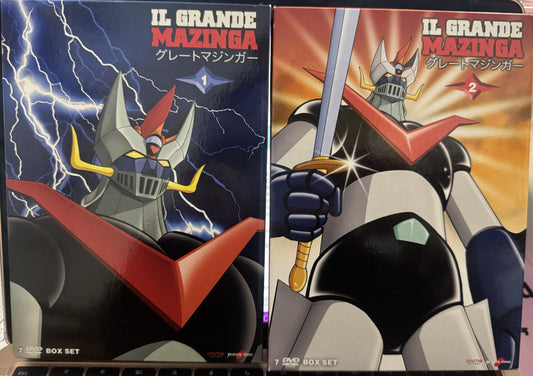 Cofanetti serie completa IL GRANDE MAZINGA