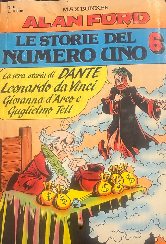 Fumetto ALAN FORD Le storie del numero uno vol. 6