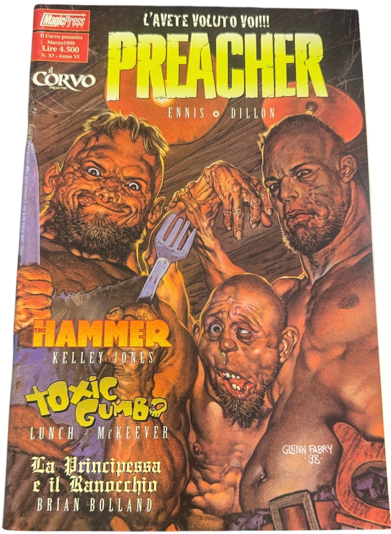 Il Corvo presenta vol. da 9 a 48