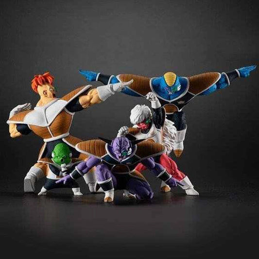 Dragon Ball 5 FIGURE Ginyu Force Figures Jeice Guldo Recoom Burter Ginyu Action Figure PVC Collection