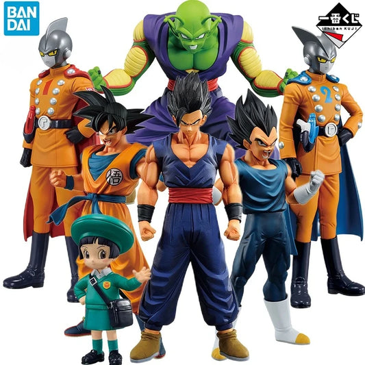 Original BANDAI Dragon Ball Super Hero Masterlise Figure: Gohan, Piccolo, Goku, Vegeta, Pan, Gamma 1 & 2 - Limited Edition Anime Action