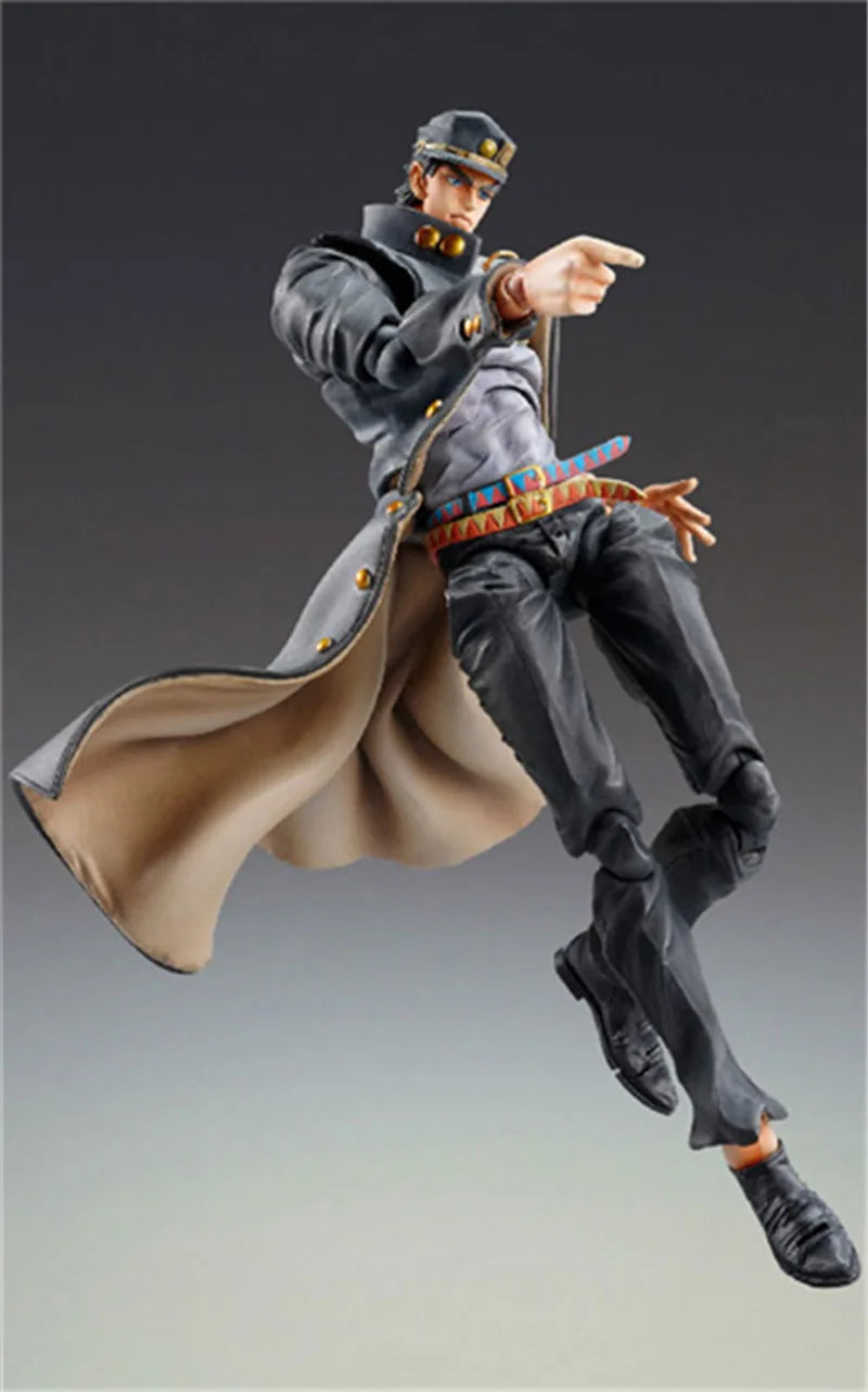 Anime jojo bizarre adventure Kujo Jotaro Dio Brando Diavolo Bruno Bucciarati Leone Abbacchio Jolyne Cujoh Action Figure 15cm