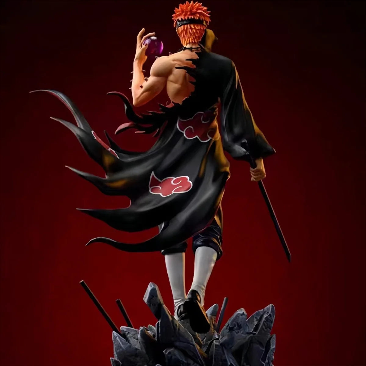 Figure Bandai Anime Naruto Pain 25cm Pvc