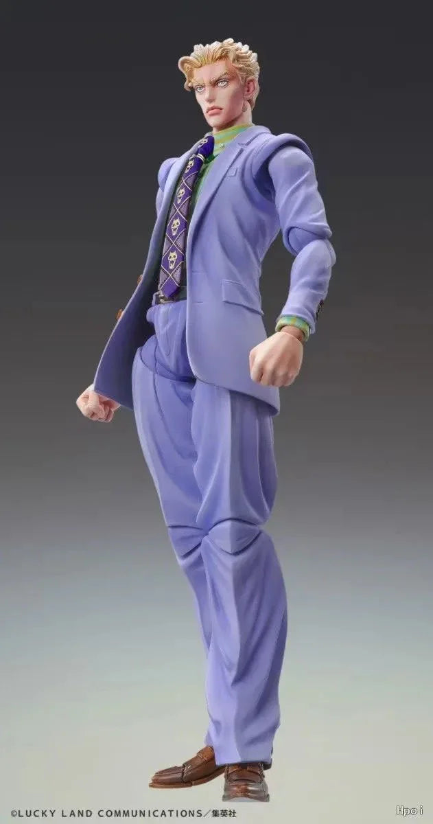 Anime jojo bizarre adventure Kujo Jotaro Dio Brando Diavolo Bruno Bucciarati Leone Abbacchio Jolyne Cujoh Action Figure 15cm