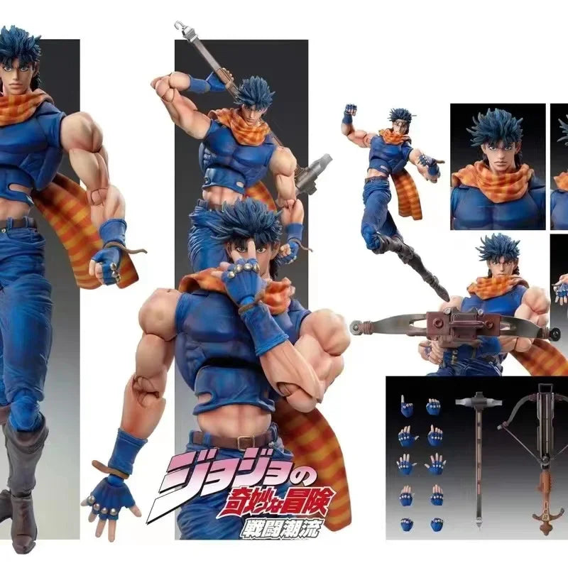 Anime jojo bizarre adventure Kujo Jotaro Dio Brando Diavolo Bruno Bucciarati Leone Abbacchio Jolyne Cujoh Action Figure 15cm