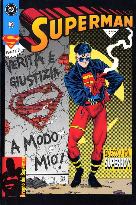Superman: Il regno di Superman Ed. Playpress 1994 (n 6-12) - Roger Stern, Jackson Butch Guice, Denis Rodier