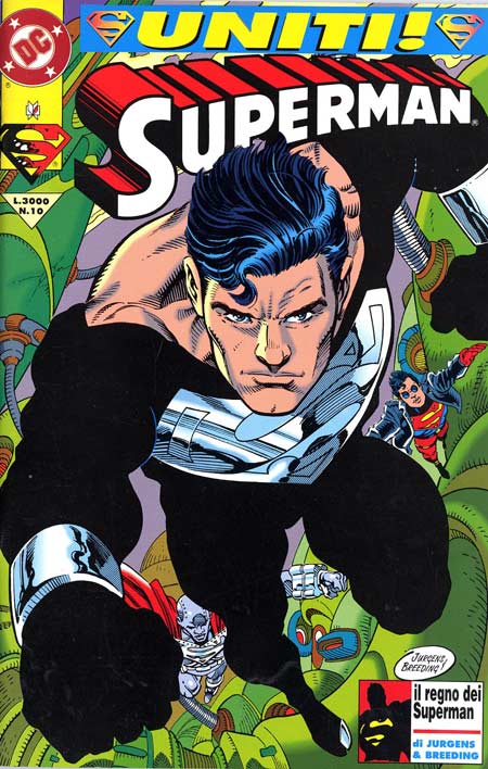 Superman: Il regno di Superman Ed. Playpress 1994 (n 6-12) - Roger Stern, Jackson Butch Guice, Denis Rodier