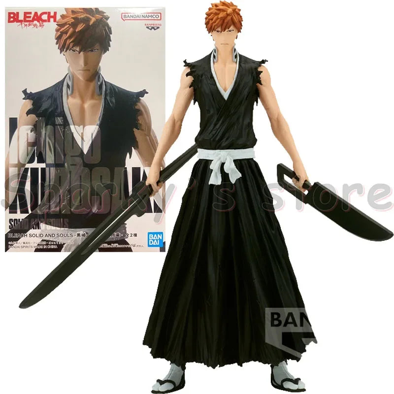 Anime Bleach Figure Ichigo Kurosaki Toushirou Hitsugaya Action Figure Model