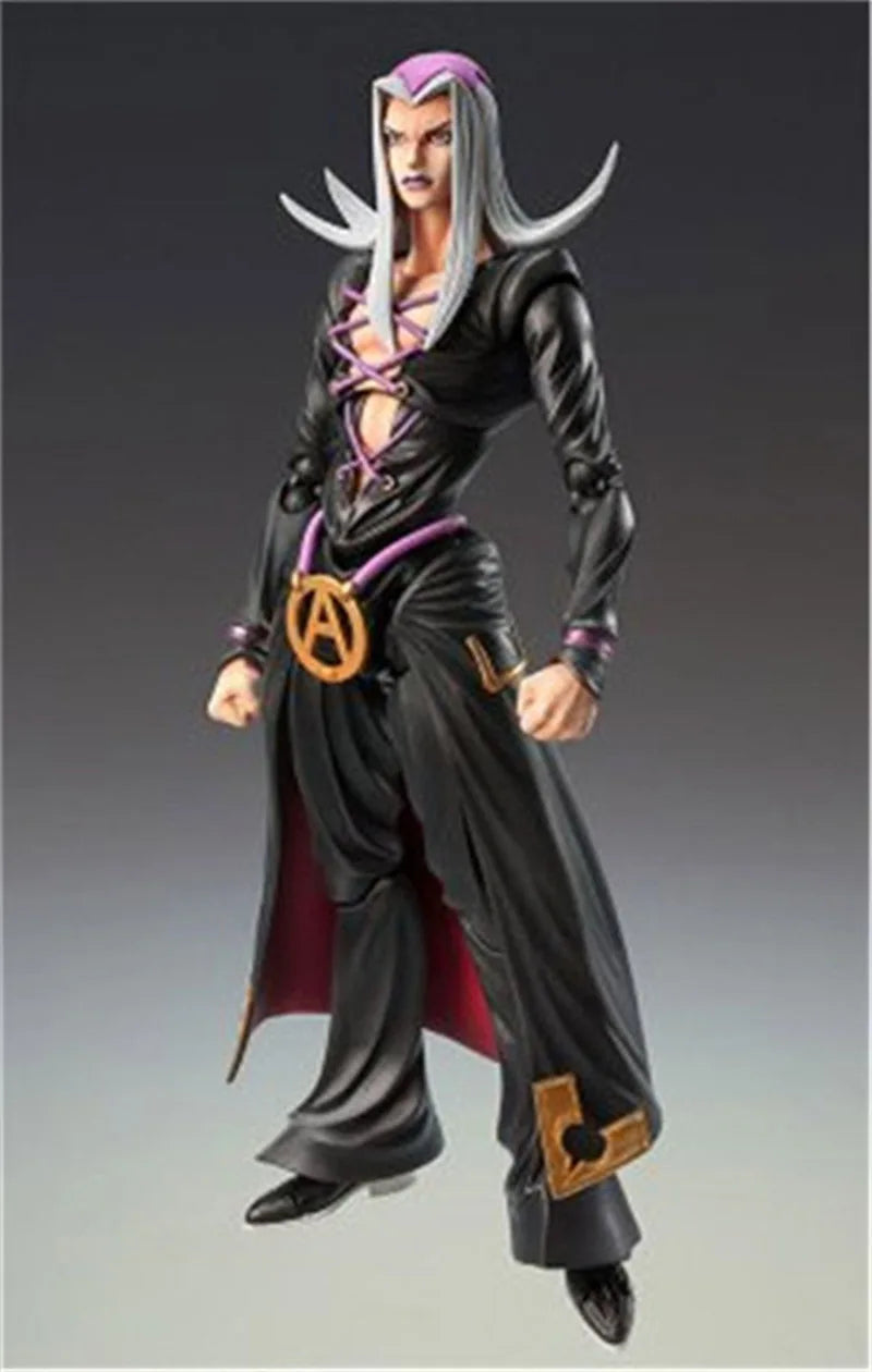 Anime jojo bizarre adventure Kujo Jotaro Dio Brando Diavolo Bruno Bucciarati Leone Abbacchio Jolyne Cujoh Action Figure 15cm