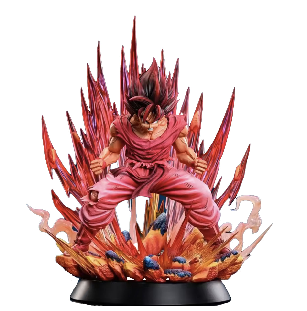 Figure Goku Kaioken - 38 cm - Dragon Ball Z
